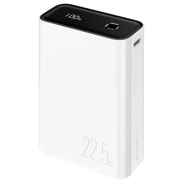 Портативний зарядний пристрій Proove Hyper Flux 20000 mAh 22.5W White (PBH220120002)