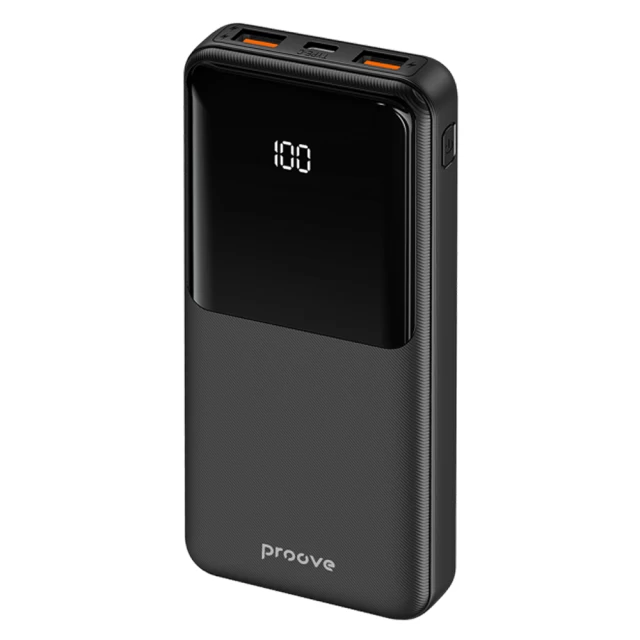 Портативное зарядное устройство Proove Illuminator 10000 mAh 22.5W Black (PBI122210001)