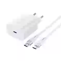 Мережевий зарядний пристрій Proove Rapid FC 30W USB-C with USB-C to USB-C Cable White (WCRP30012202)