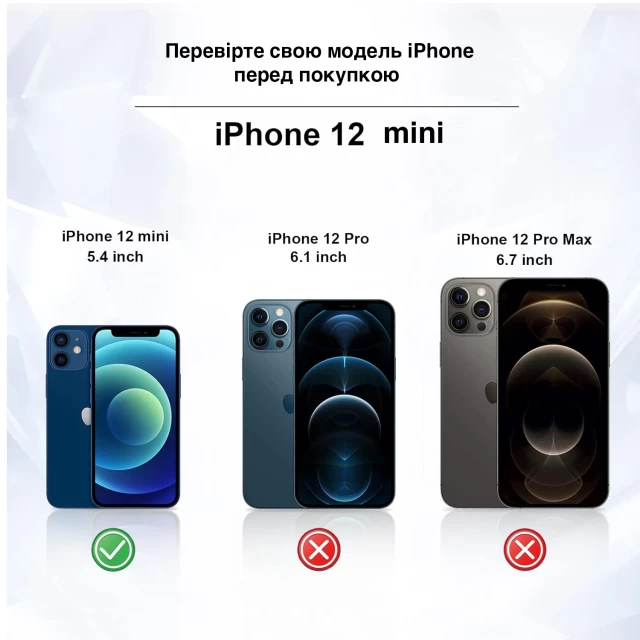 Захисне скло Upex 3D (SC) iPhone 12 mini (UP51450)