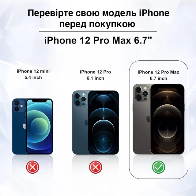 Защитное стекло Upex 3D (SC) iPhone 12 Pro Max (UP51452)