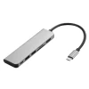 USB-хаб Upex USB Type-C - PD/USB 3.0x2/HDMI/SD+TF Card Reader Space Gray (UP10192)