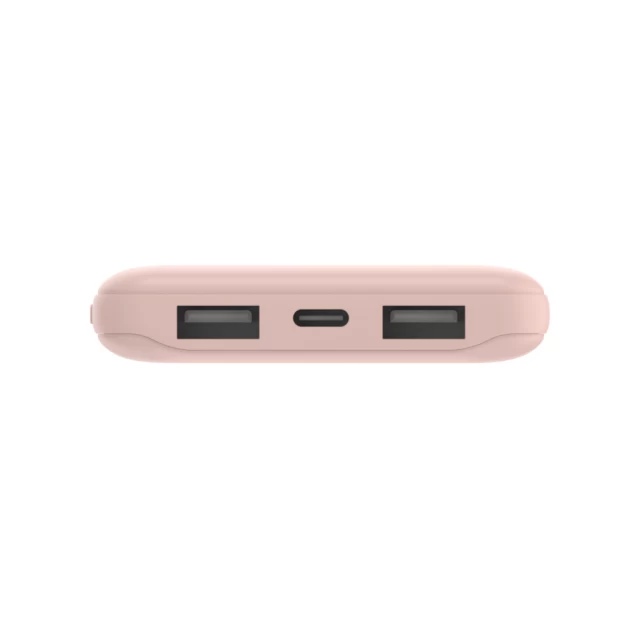 Портативное зарядное устройство Belkin 10000mAh 15W Dual USB-A USB-C Rose Gold (BPB011BTRG)
