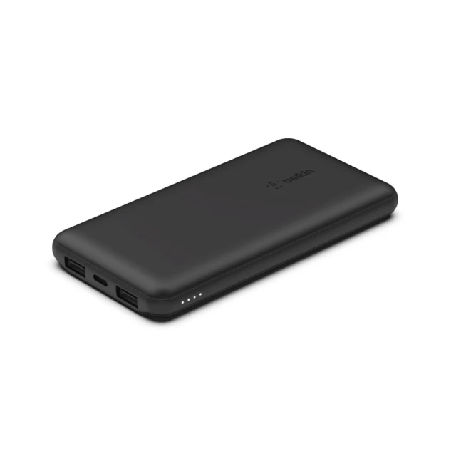 Портативное зарядное устройство Belkin 10000mAh 15W Dual USB-A USB-C Black (BPB011BTBK)