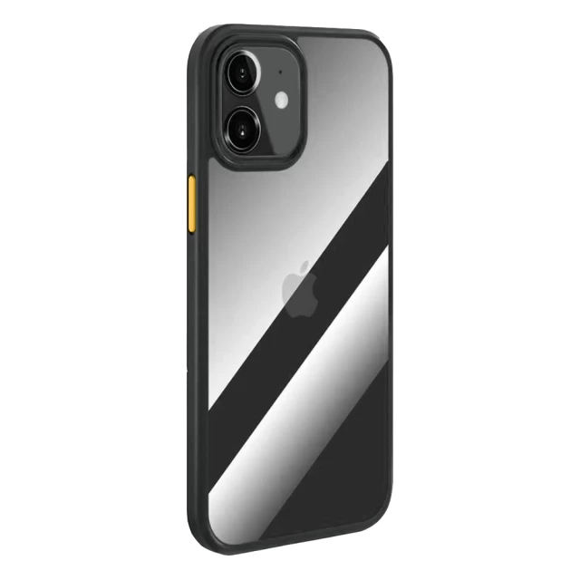 Чехол ROCK Guard Pro Protection Case для iPhone 12 | 12 Pro Black Yellow (RPC1584BY)