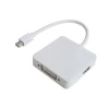 Переходник Upex mini Display Port - HDMI, DVI, Display Port (3 в 1) (UP10105)