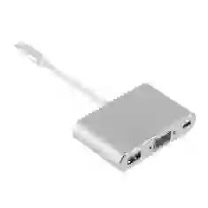 USB-хаб Upex USB Type-C - VGA/Type-C/USB3.0 (UP10109)