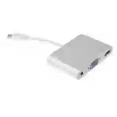 USB-хаб Upex USB Type-C - HDMI/VGA/AUX (UP10112)
