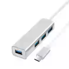 Адаптер Upex USB Type-C - USB3.0x4 (UP10113)