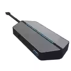 USB-хаб Upex USB Type-C - USB Type-C/AUX/VGA/HDMI/USB 3.0/Card-reader SD/TF/CF Black (UP10160)