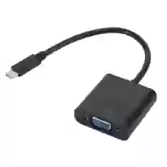 Адаптер Upex USB Type-C - VGA Black (UP10179)