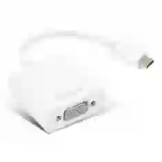 Адаптер Upex USB Type-C - VGA White (UP10180)