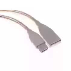 Кабель UPcable USB Type-C - USB Spring Series золотий 1 м