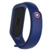 Ремінець ARM Superhero Edition для Xiaomi Mi Band 6/5 Captain America Blue (ARM57108)