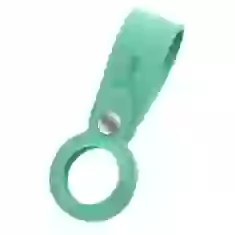 Чохол-брелок ARM для AirTag Silicone Loop with Button Grace Green (ARM59158)