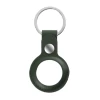 Чехол-брелок ARM для AirTag PU Leather Ring Dark Green (ARM59116)