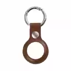 Чохол-брелок ARM для AirTag Leather Ring Brown (ARM59231)