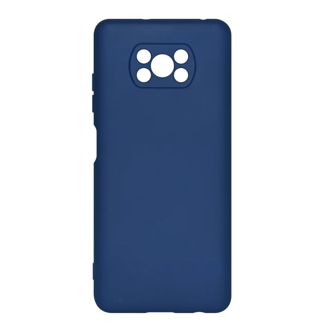 Чехол ARM ICON Case для Xiaomi Poco X3/Poco X3 Pro Dark Blue (ARM58585)