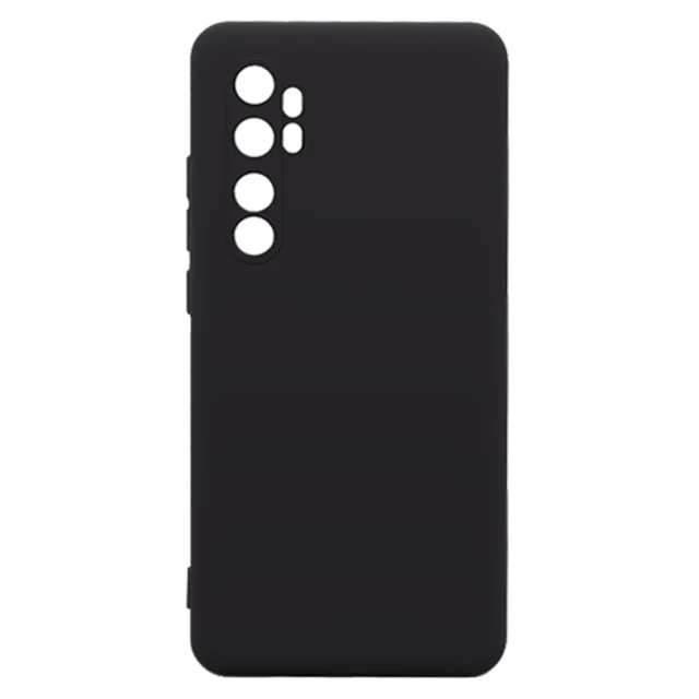 Чехол ARM Matte Slim Fit для Xiaomi Mi Note 10 Lite Black (ARM56658)