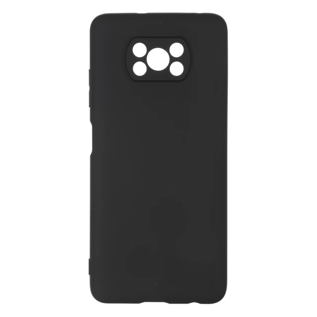 Чехол ARM Matte Slim Fit для Xiaomi Poco X3/Poco X3 Pro Black (ARM57470)