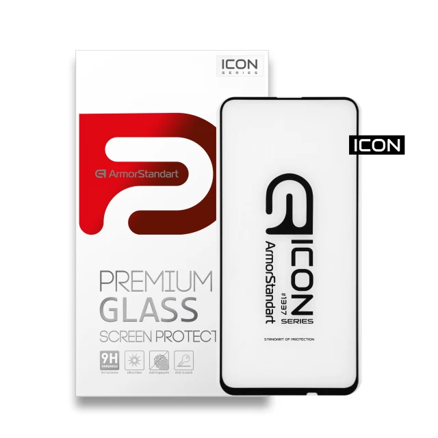 Захисне скло ARM Icon для Huawei P Smart Pro/Honor 9X Black (ARM55841-GIC-BK)