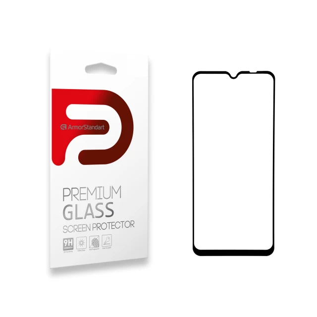 Защитное стекло ARM Full Glue для Xiaomi Redmi 9A Black (ARM56265-GFG-BK)