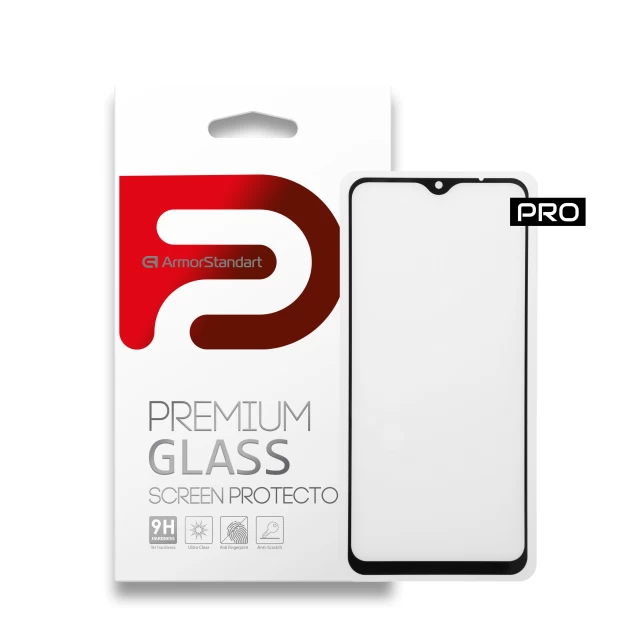 Защитное стекло ARM Pro для Xiaomi Redmi 9 Black (ARM56247-GPR-BK)