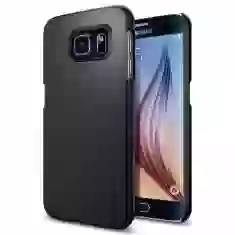 Чохол Spigen для Samsung S6 Thin Fit Smooth Black (SGP11308)