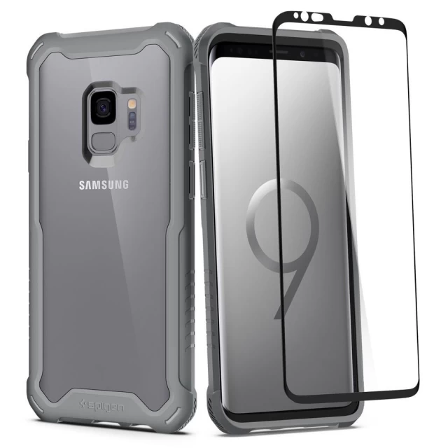 Чехол Spigen для Samsung S9 Hybrid 360 Titanium Gray (592CS23040)