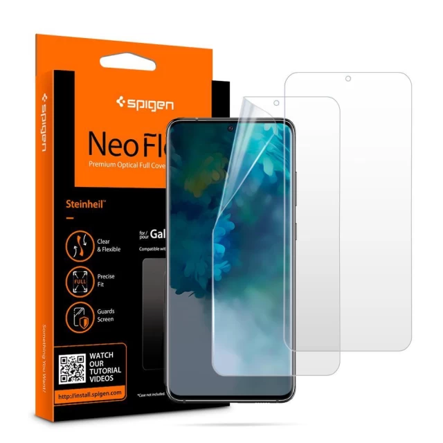 Захисна плівка Spigen для Samsung Galaxy S20 Neo Flex (2 Pack) (AFL00655)