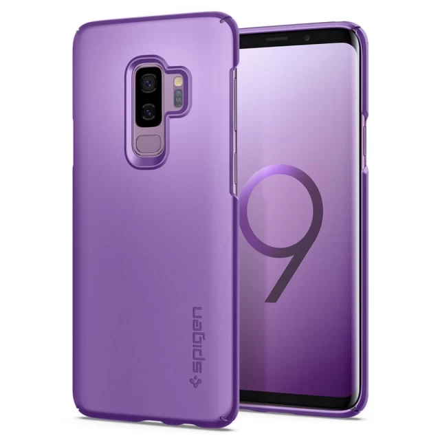 Чохол Spigen для Samsung S9 Plus Thin Fit Lilac Purple (593CS22911)