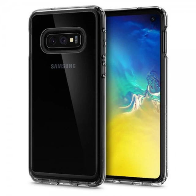 Чохол Spigen для Samsung Galaxy S10е Crystal Hybrid Crystal Clear (609CS25666)