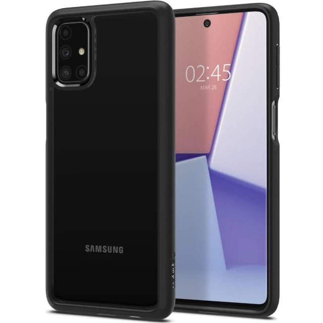 Чехол Spigen для Samsung Galaxy M31S Ultra Hybrid Matte Black (ACS01460)