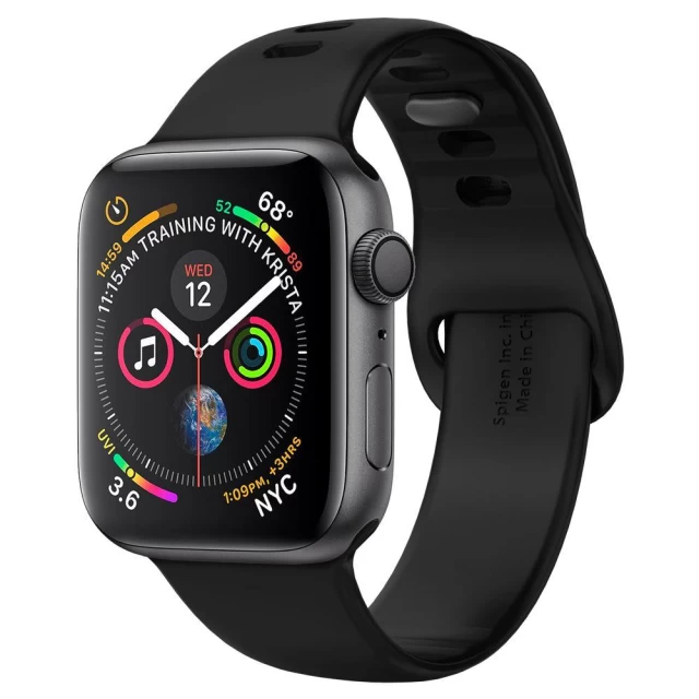 Ремінець Spigen Air Fit для Apple Watch 41 | 40 | 38 mm Black (062MP25405)