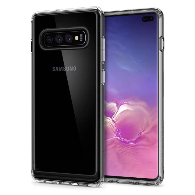 Чохол Spigen для Samsung Galaxy S10 Plus Crystal Hybrid Crystal Clear (606CS25656)