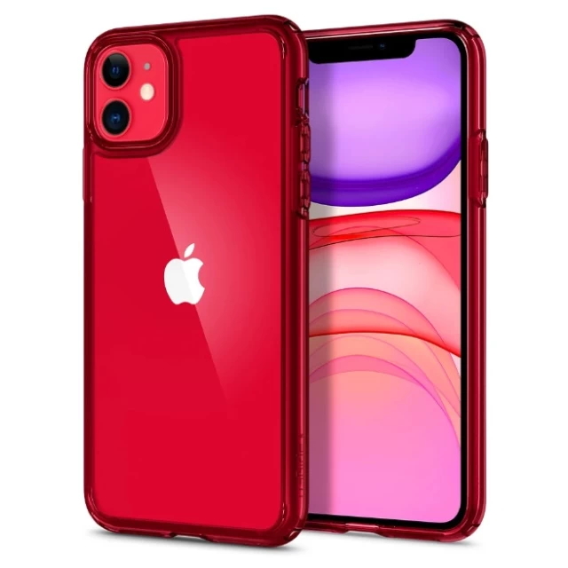 Чохол Spigen для iPhone 11 Ultra Hybrid Red Crystal (ACS00405)