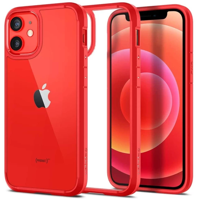 Чехол Spigen для iPhone 12 mini Ultra Hybrid Red (ACS01747)