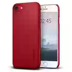 Чехол Spigen для iPhone SE 2020/8/7 Thin Fit Red (042CS22381)