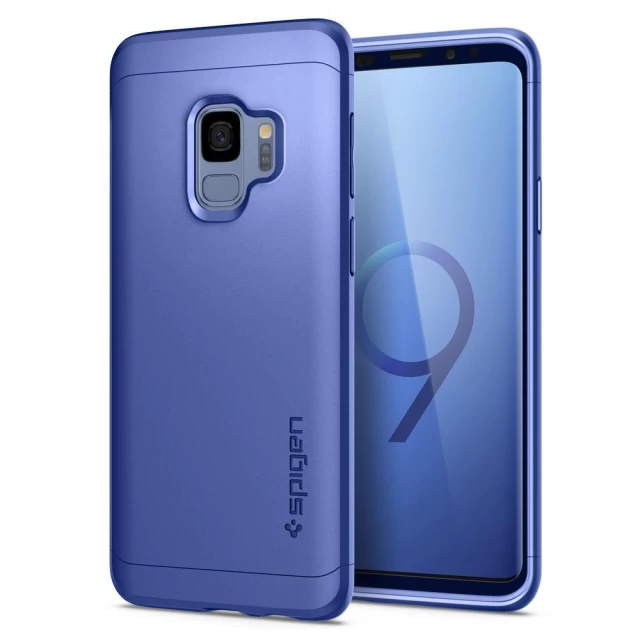 Чохол Spigen для Samsung S9 Thin Fit 360 Coral Blue (592CS22873)