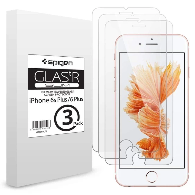 Защитное стекло Spigen для iPhone 6 Plus/6s Plus (SGP11786)