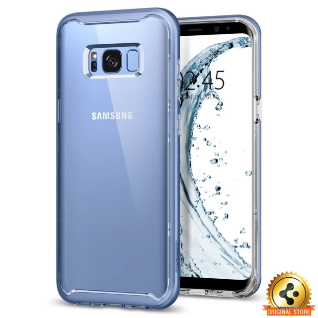 Чехол Spigen для Samsung S8 Plus Neo Hybrid Crystal Blue Coral (571CS21657)