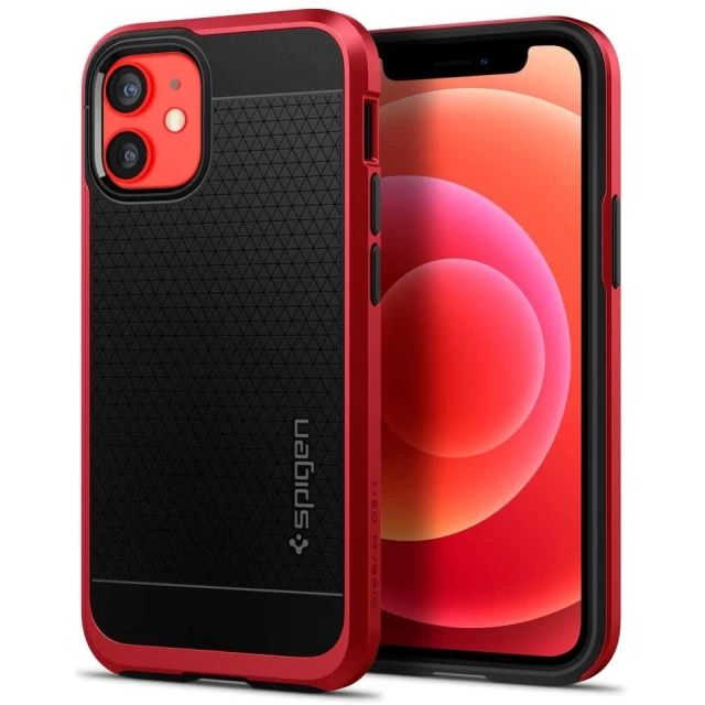 Чехол Spigen для iPhone 12 mini Neo Hybrid Red (ACS02260)