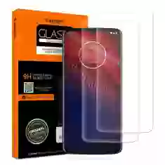 Захисне скло Spigen для Motorola Moto Z4 GLAS.tR SLIM HD (2 Pack) Clear (AGL00290)