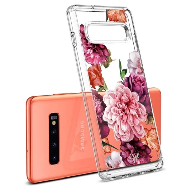 Чехол Spigen для Samsung Galaxy S10 plus Ciel By CYRILL Rose Floral (606CS25788)