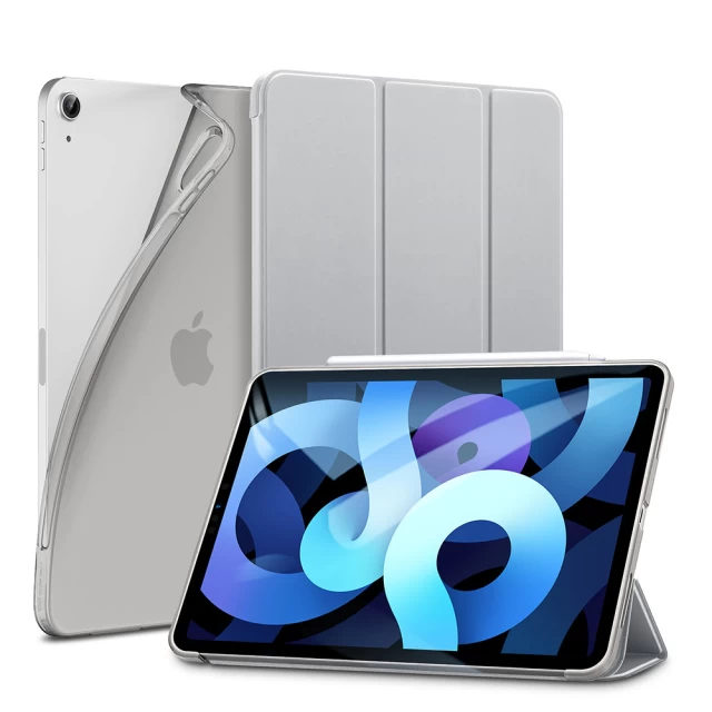 Чехол ESR для iPad Air 4th 10.9 2020 (2020) Rebound Slim Silver Gray (3C02200530401)