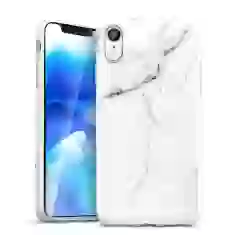 Чехол ESR для iPhone XR Marble Slim White (4894240072028)
