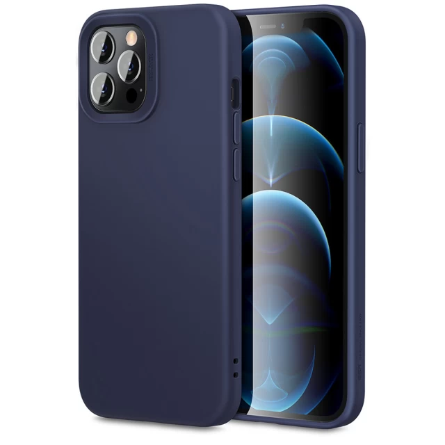 Чохол ESR для iPhone 12 | 12 Pro Cloud Soft Midnight Blue (3C01201250301)