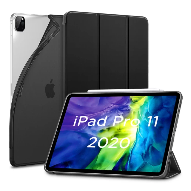 Чохол ESR для iPad Pro 11 2021/2020 3rd/2nd Gen Rebound Slim Jelly Black (3C02192430101)