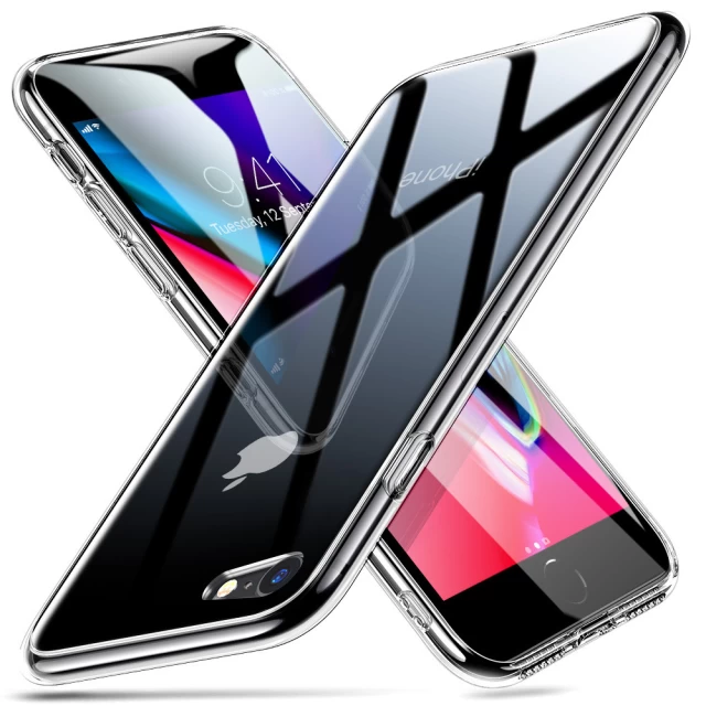 Чехол ESR для iPhone 8/7 Mimic Tempered Glass Clear (4894240062692)
