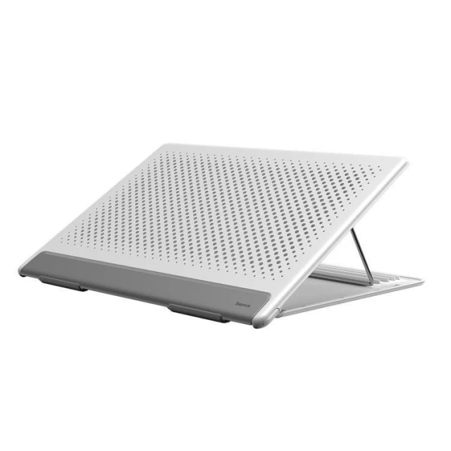 Подставка Baseus для ноутбука Let's Go Mesh Portable Laptop Stand White+Gray (SUDD-2G)